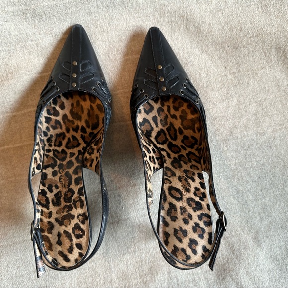 Dolce and Gabbana, Black Strappy Heels with Studs. size 7.5/size 37 Gorgeous! - Picture 8 of 16